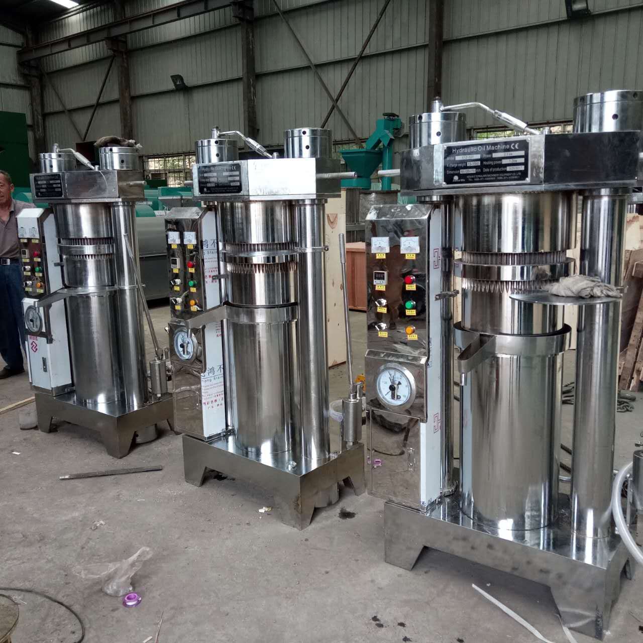 雙獅機械(xiè)液壓榨油機 雙獅機械液壓榨油機